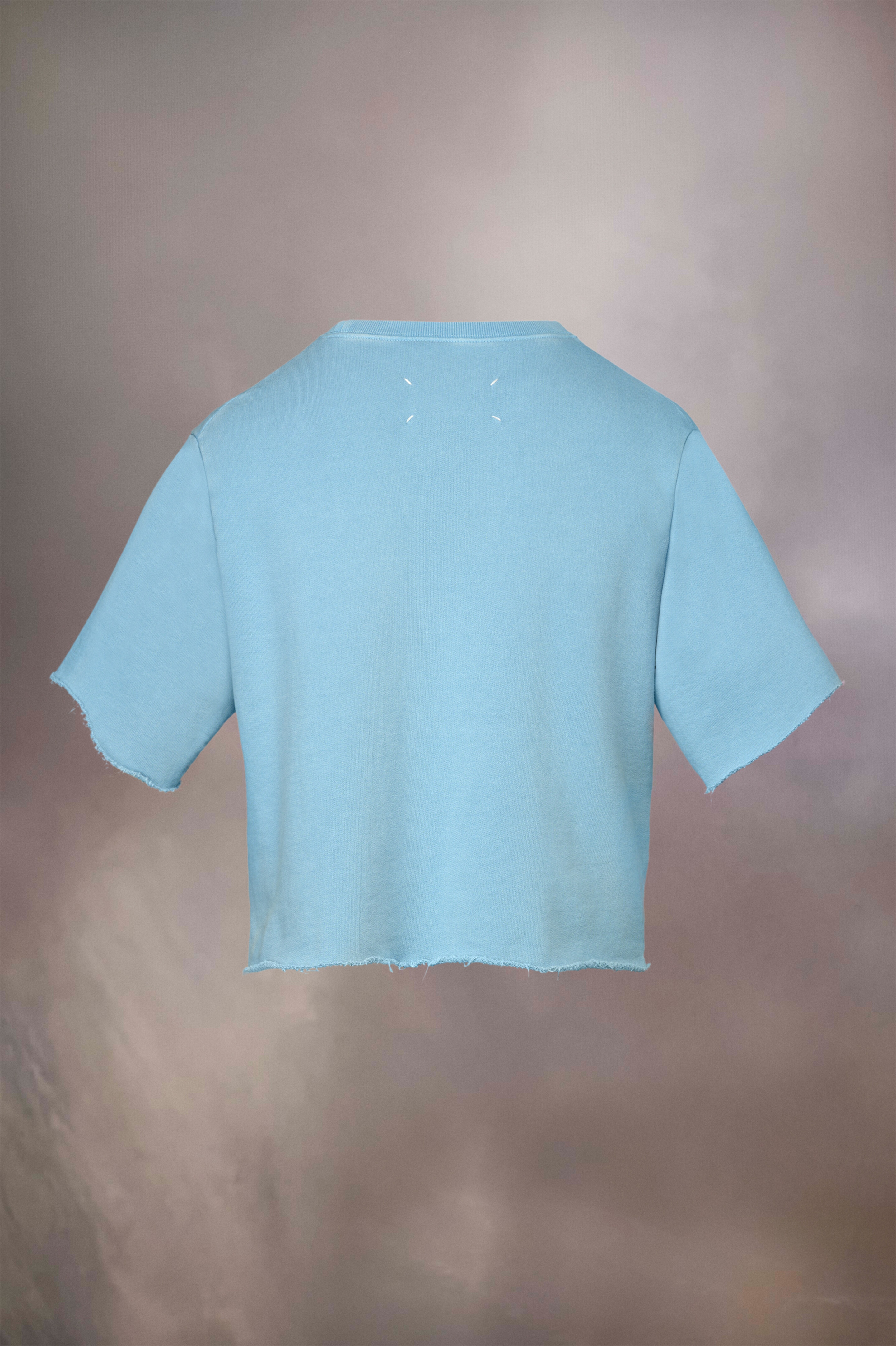 Organic cotton cropped sweatshirt - 2