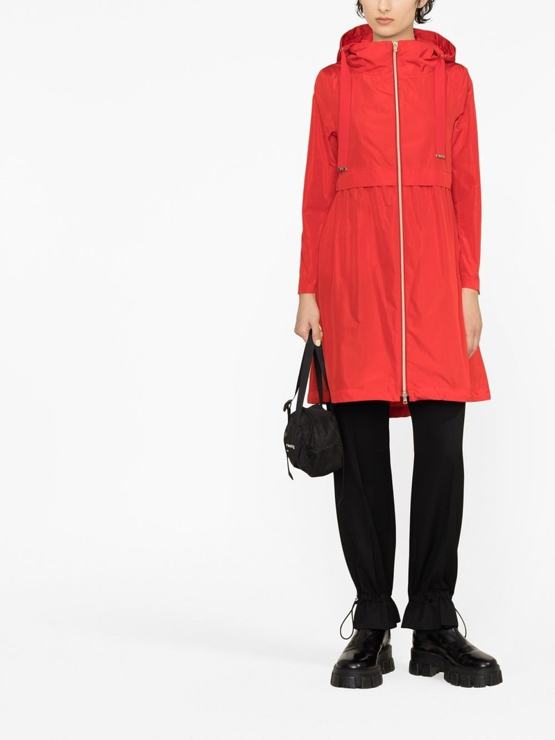Herno Techno Taffeta drawstring-hood parka outlook