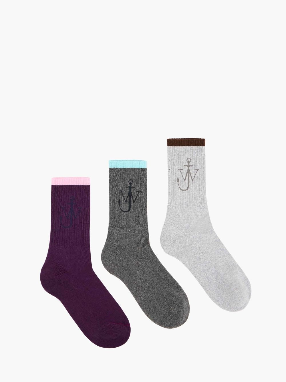 SHORT COLOUR BLOCK SOCKS - BUNDLE - 1