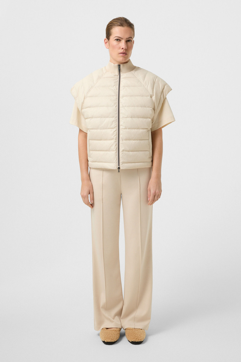 BOGNER Nahla hybrid down vest in Sand outlook