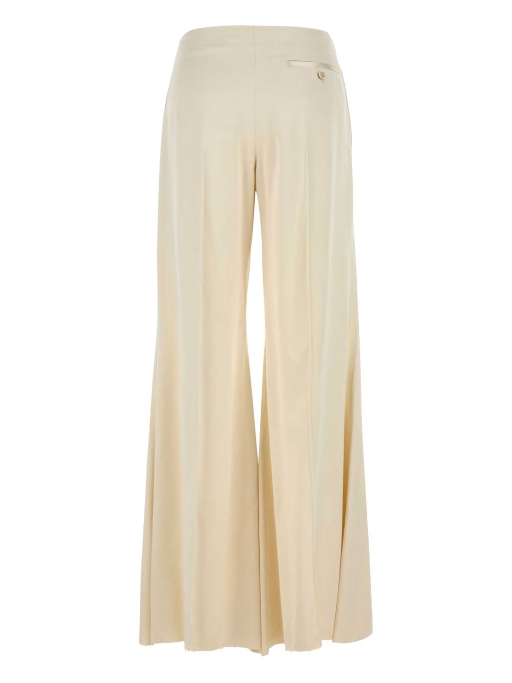 satin wide-leg trousers - 2