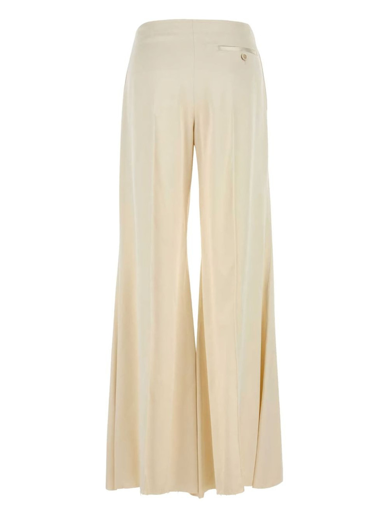 Alexander McQueen satin wide-leg trousers outlook