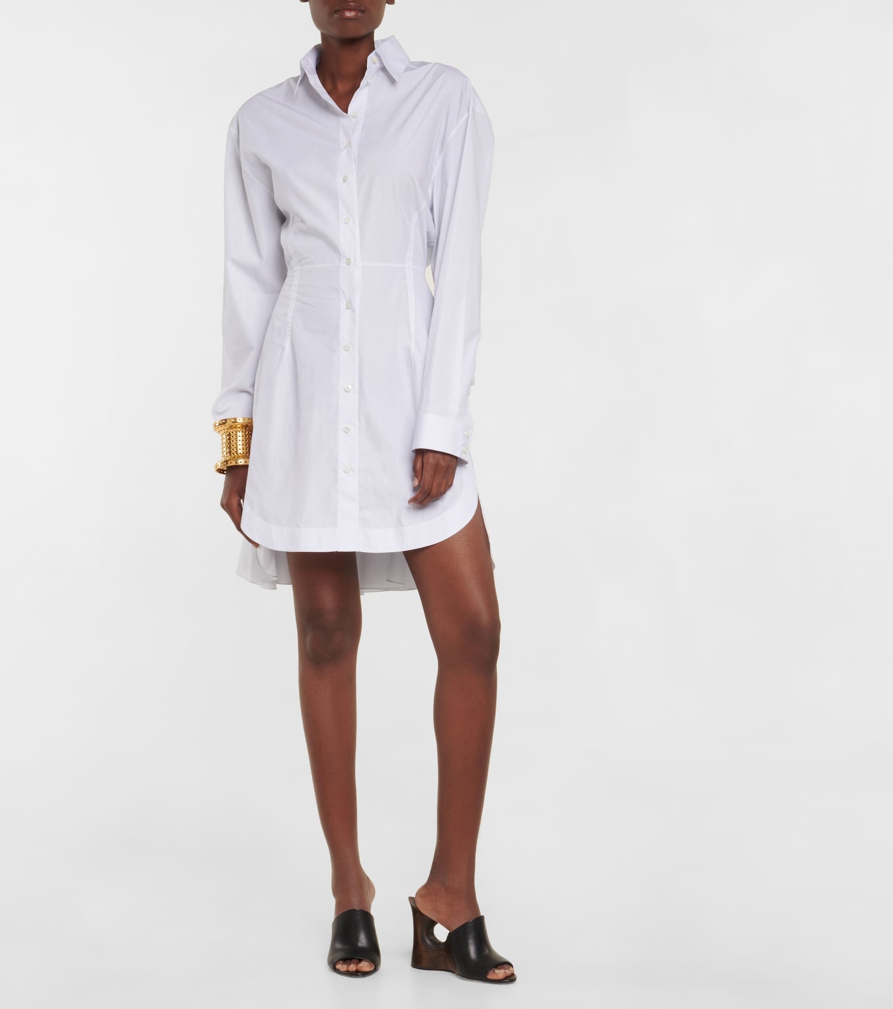 Cotton shirt dress - 2