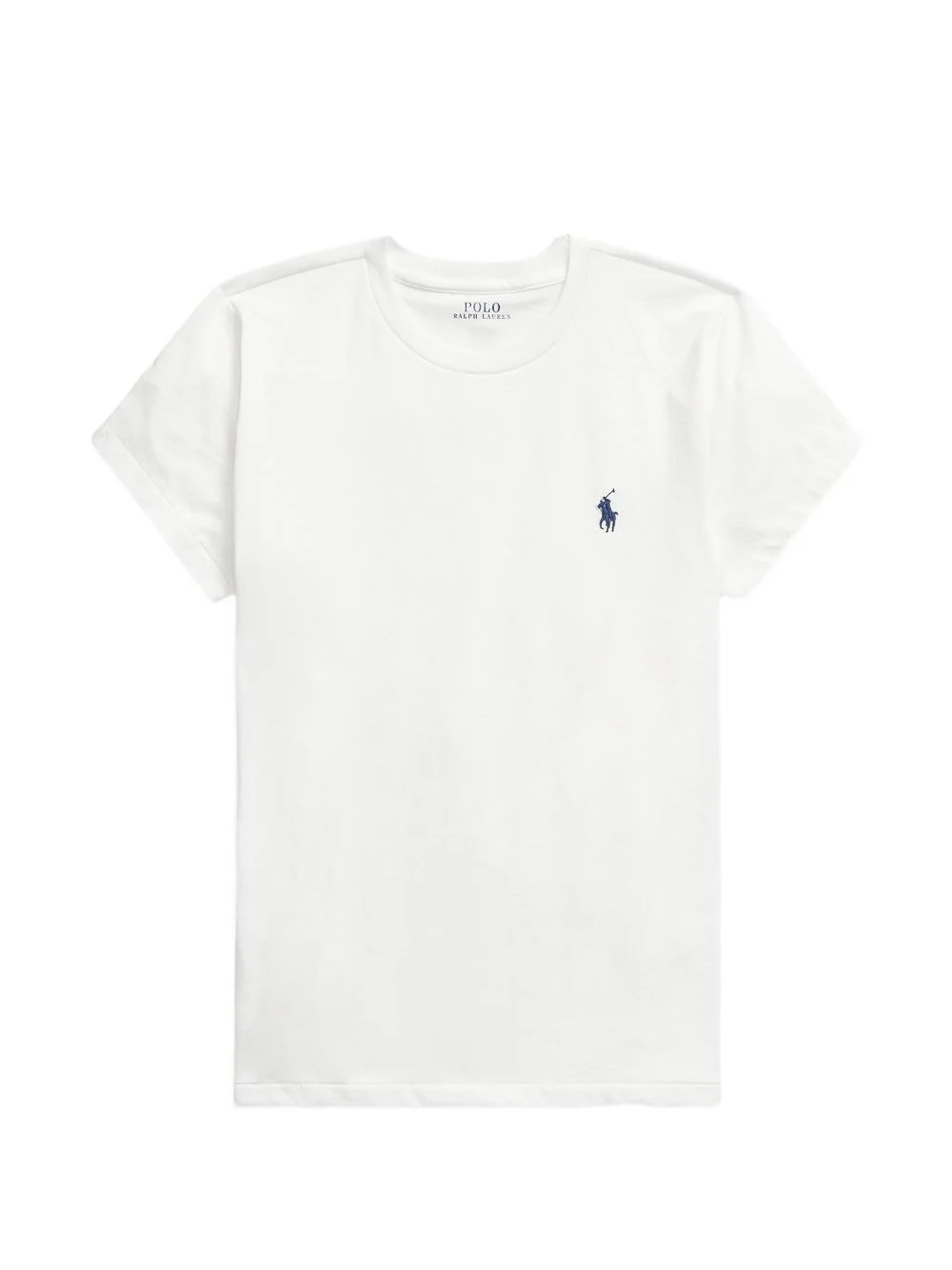 embroidered-logo cotton T-shirt - 1