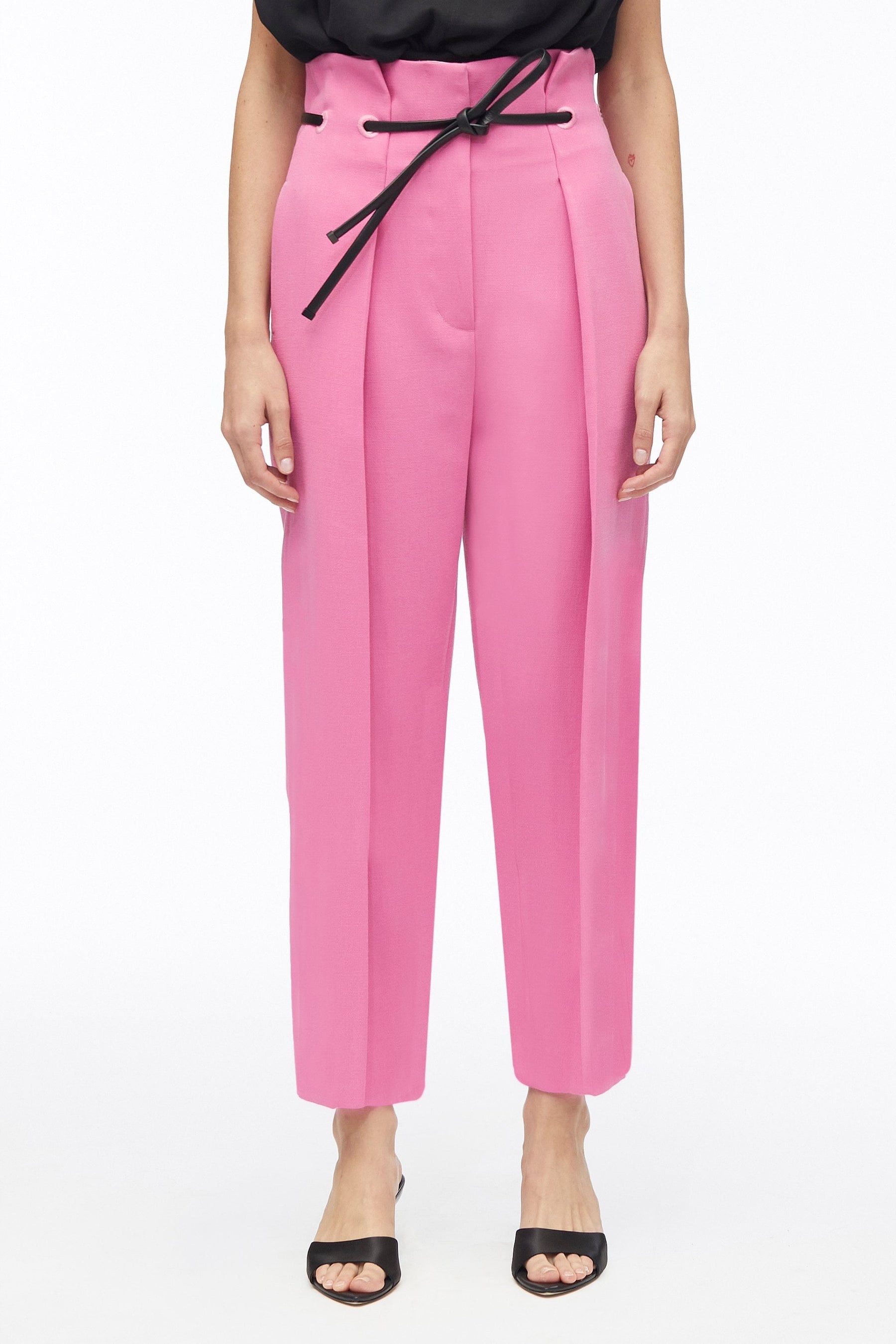 Viscose Crepe Origami Pant - 1
