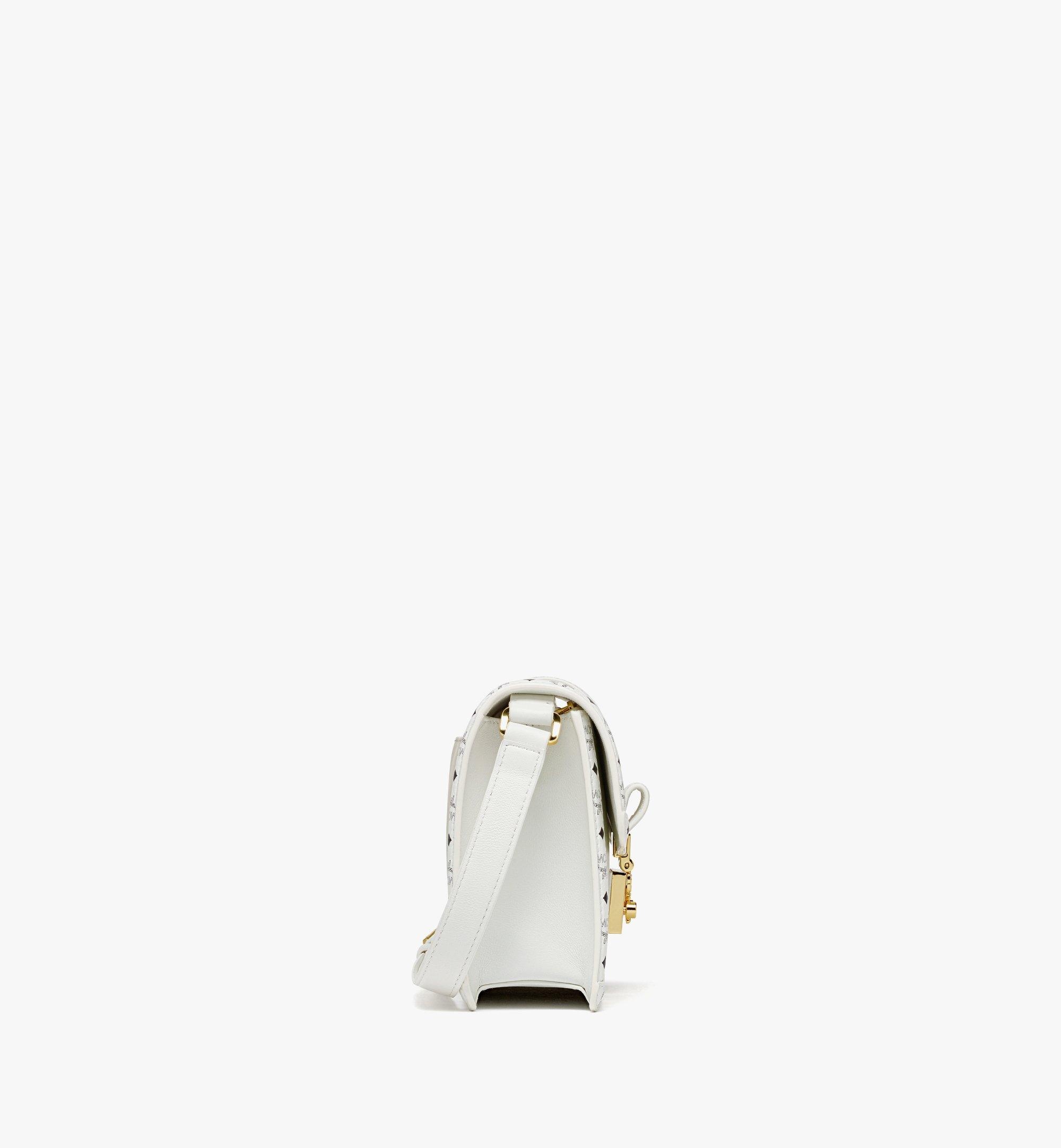 Tracy Shoulder Bag in Leather Visetos Mix - 3