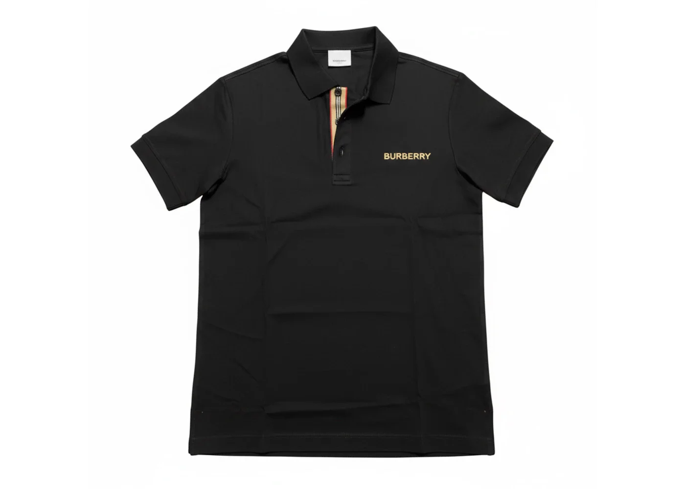 Burberry Hartford Polo Shirt Black - 1