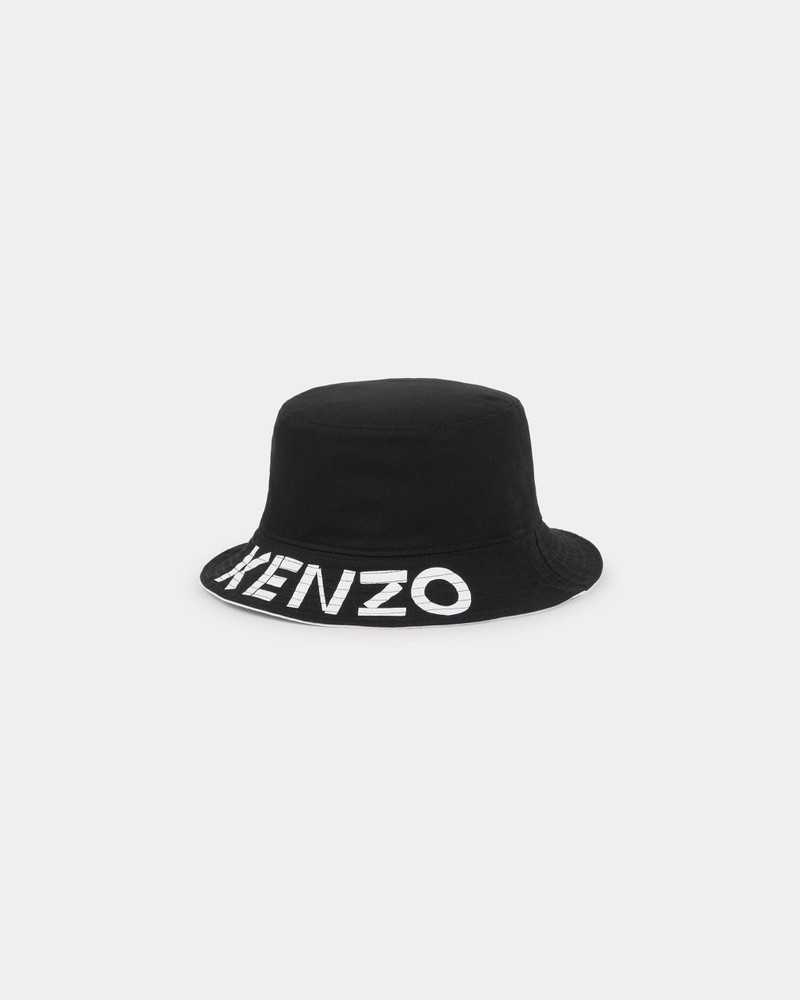 'KENZOGRAPHY' reversible cotton bucket hat - 1