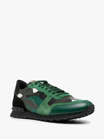 Valentino Rockrunner camouflage low-top sneakers outlook