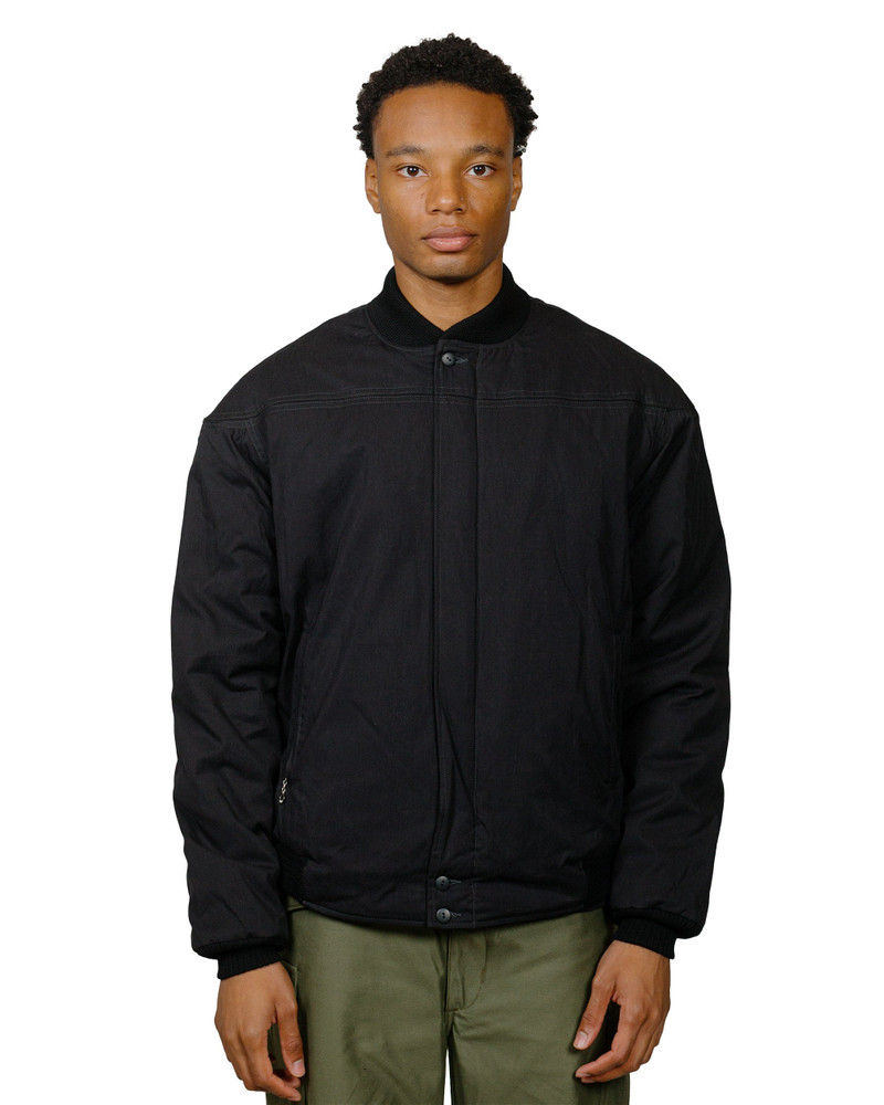 The Real McCoys BJ24002 Buco Cape Shoulder Sports Jacket Black outlook