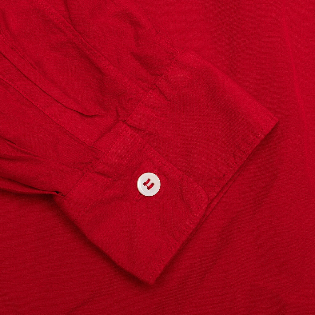 COMME DES GARCONS HOMME PLUS BUTTON UP - RED - 3