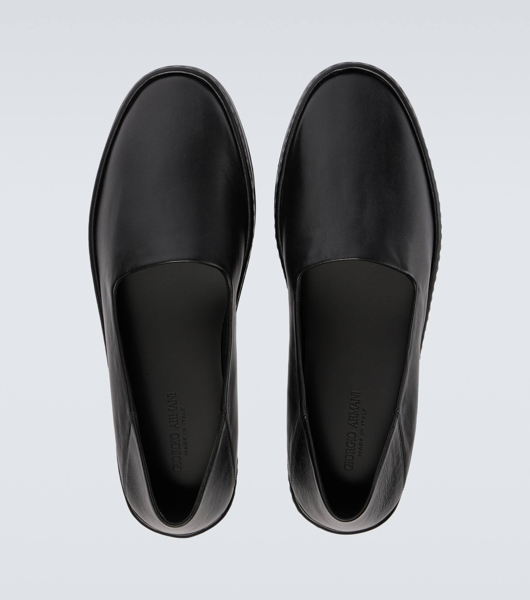 Leather loafers - 4