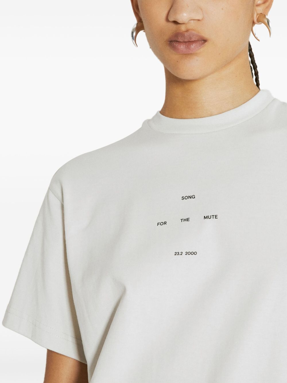 logo-print T-shirt - 4