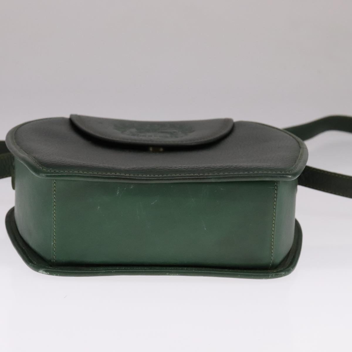 Burberry Shoulder Bag Leather Green - 9