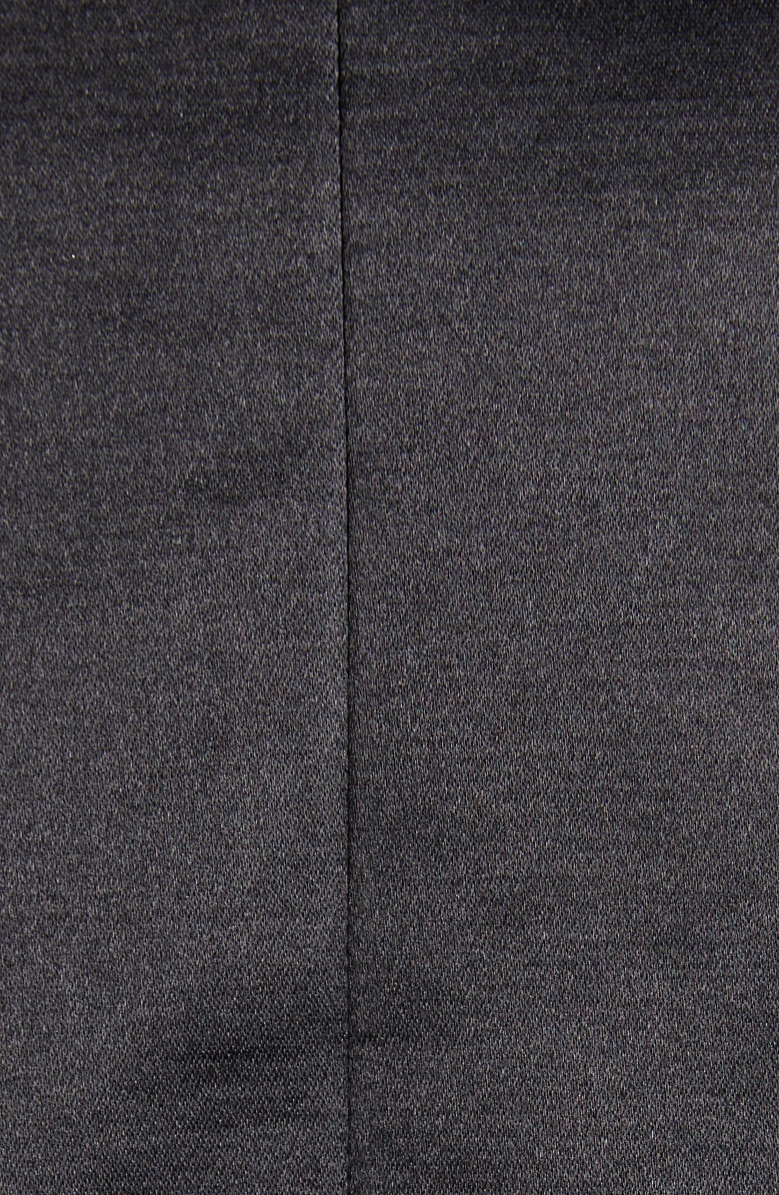 TOM FORD Cotton & Silk Duchesse Satin Wrap Skirt in Black at Nordstrom - 6