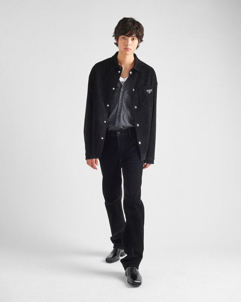 Prada Stretch cotton shirt outlook