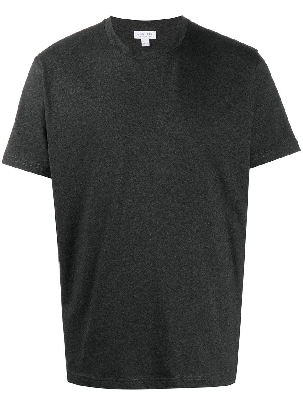 round neck short-sleeved T-shirt - 1