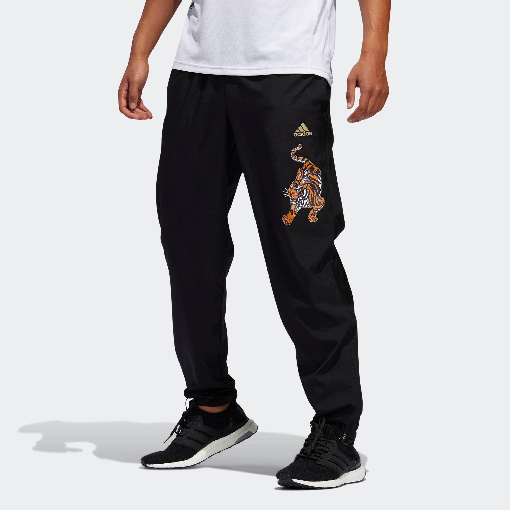 adidas Astro Cny Printed Sports Pants Men's Black GE5832 - 3