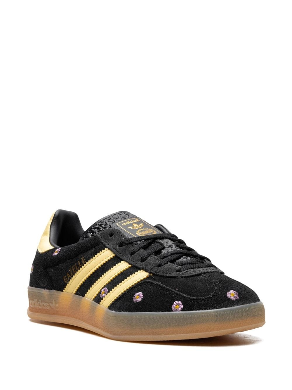 Gazelle Indoor "Core Black/Almost Yellow/Floral" sneakers - 2