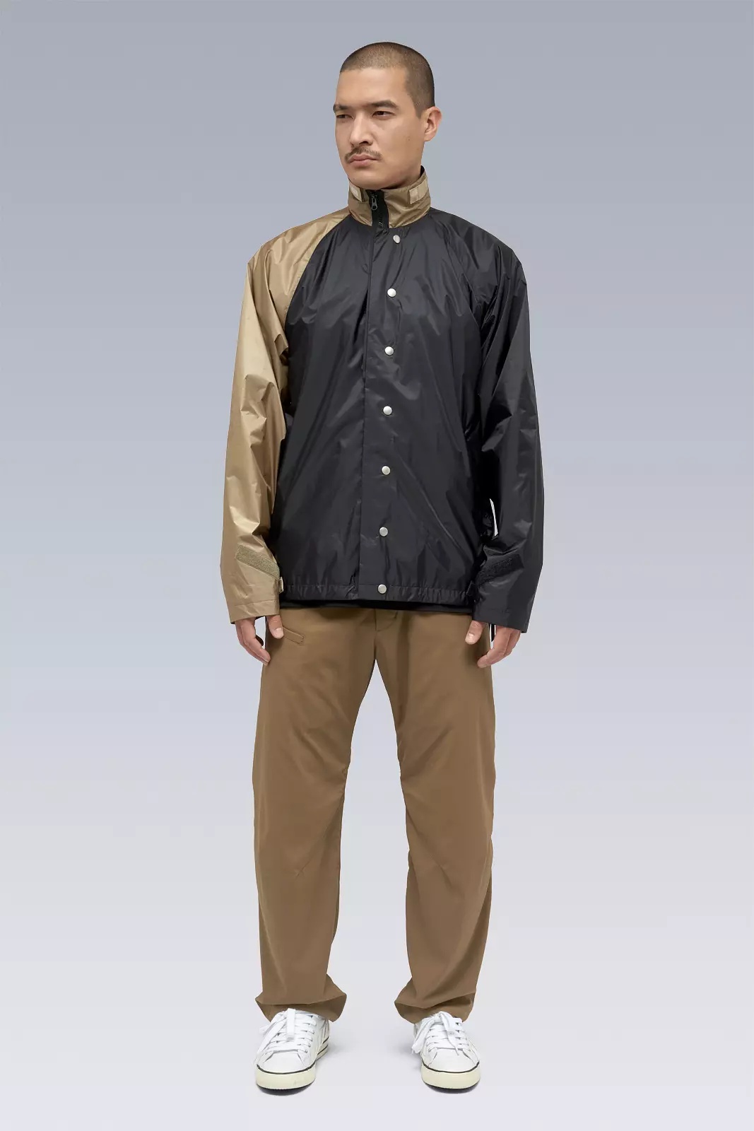 J95-WS 2L Gore-Tex Infinium™ Windstopper® Jacket Black/Khaki - 6