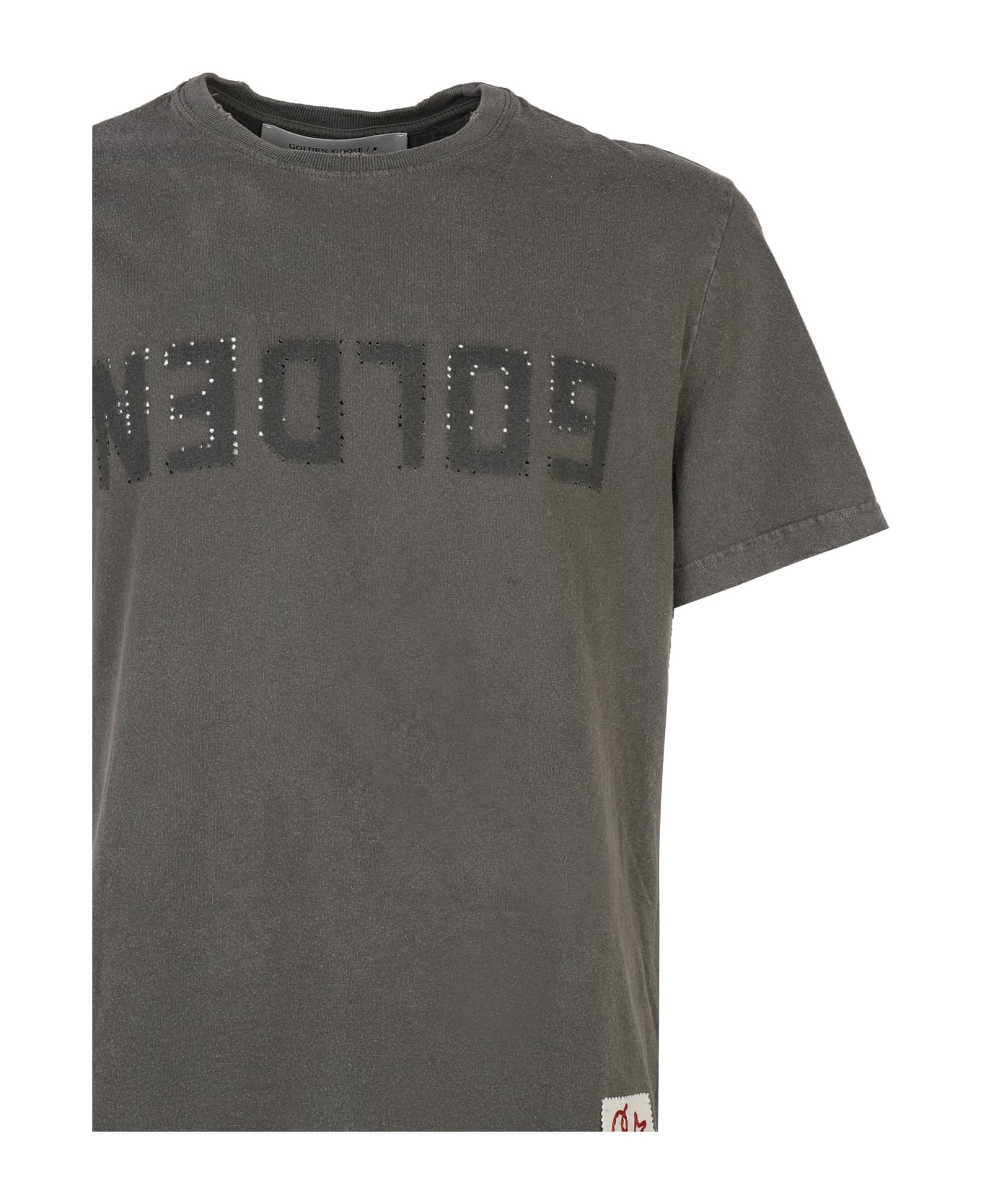 Golden T-shirt In Cotton - 2