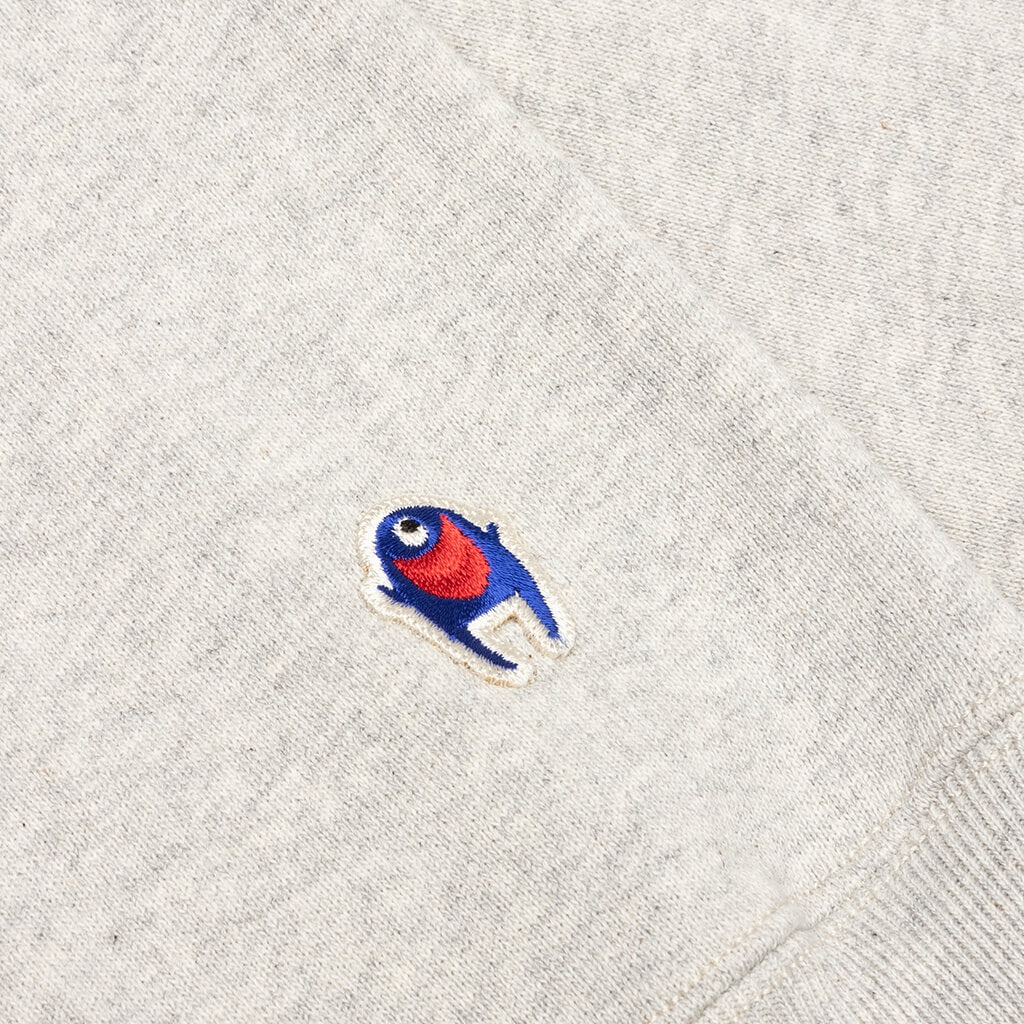 READYMADE R. MUTT HOODIE W/ FOUNTAIN LOGO - GREY - 3