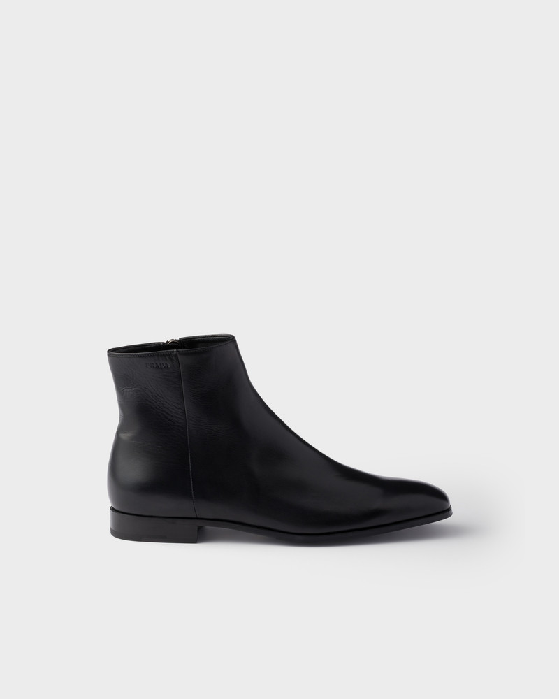 Prada Leather booties outlook