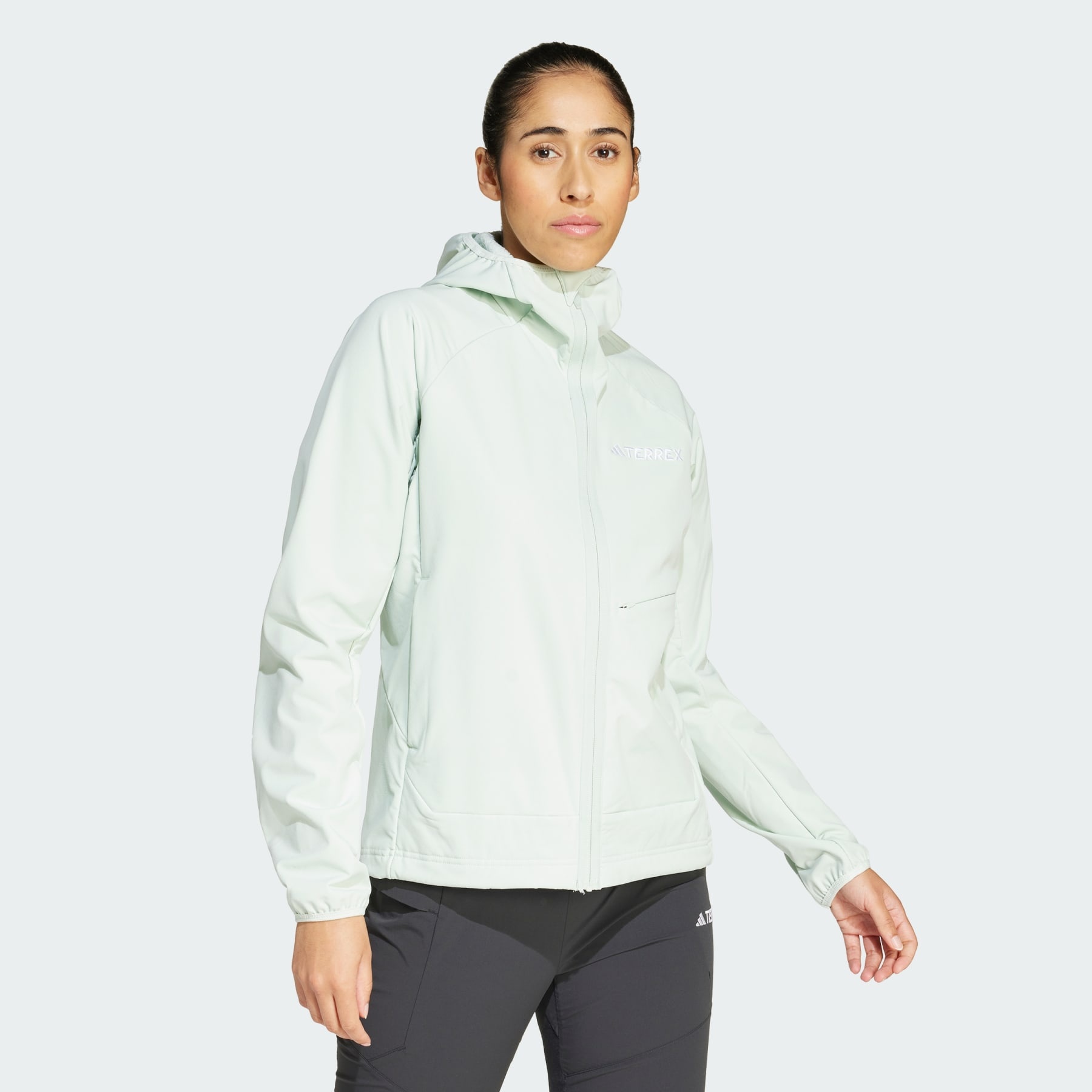 Terrex Xperior Softshell Fleece Hooded Jacket - 4