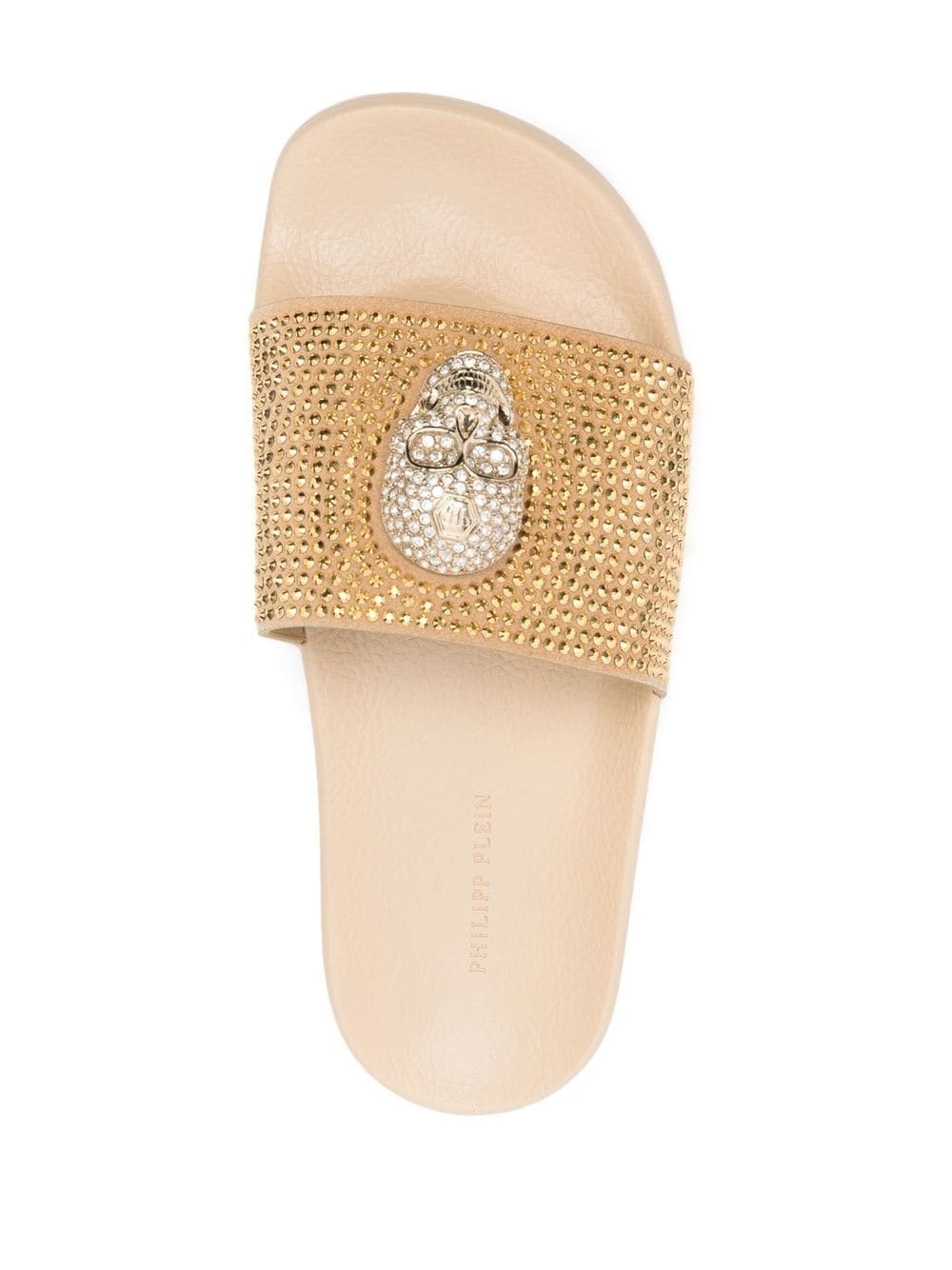 Skull strass pool slides - 4