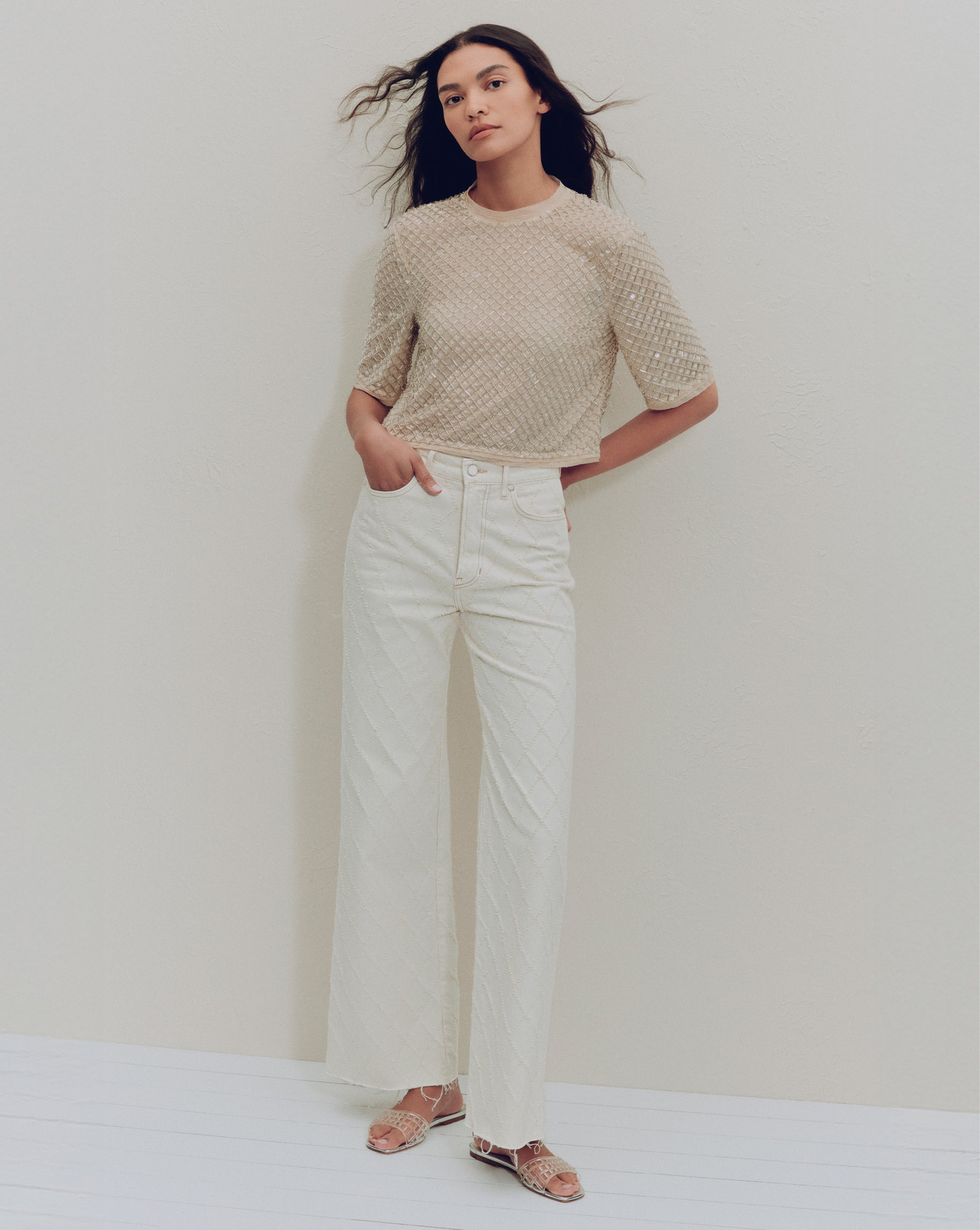 NOVALIE BEADED TOP - 7