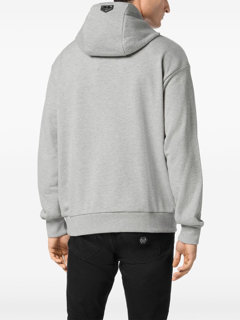 Strass Hexagon hoodie - 4