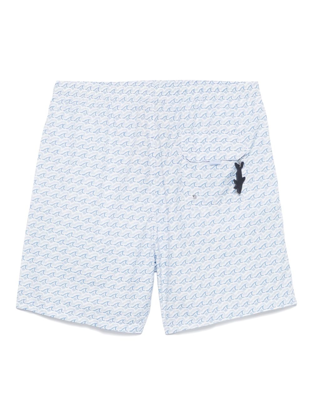 graphic-print swim shorts - 2
