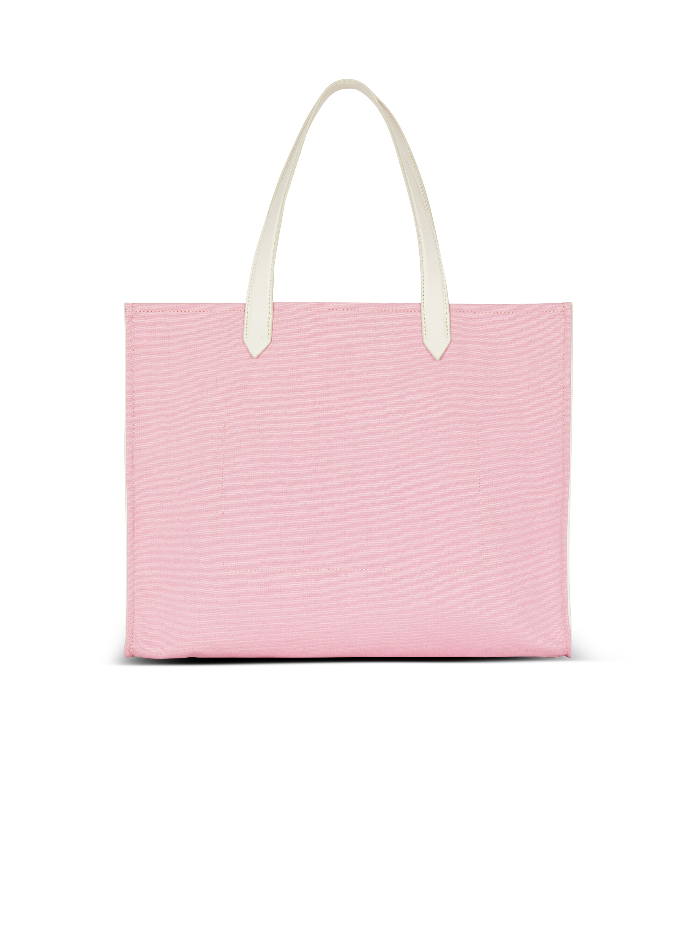 B-Army Medium canvas and leather tote bag - 4