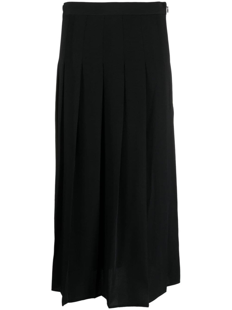 pleated hight-waist skirt 1