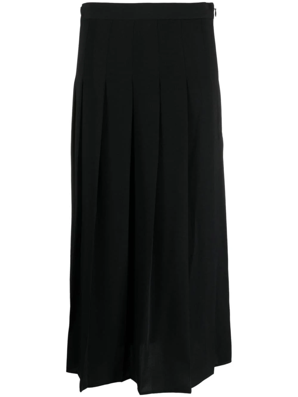 pleated hight-waist skirt - 1