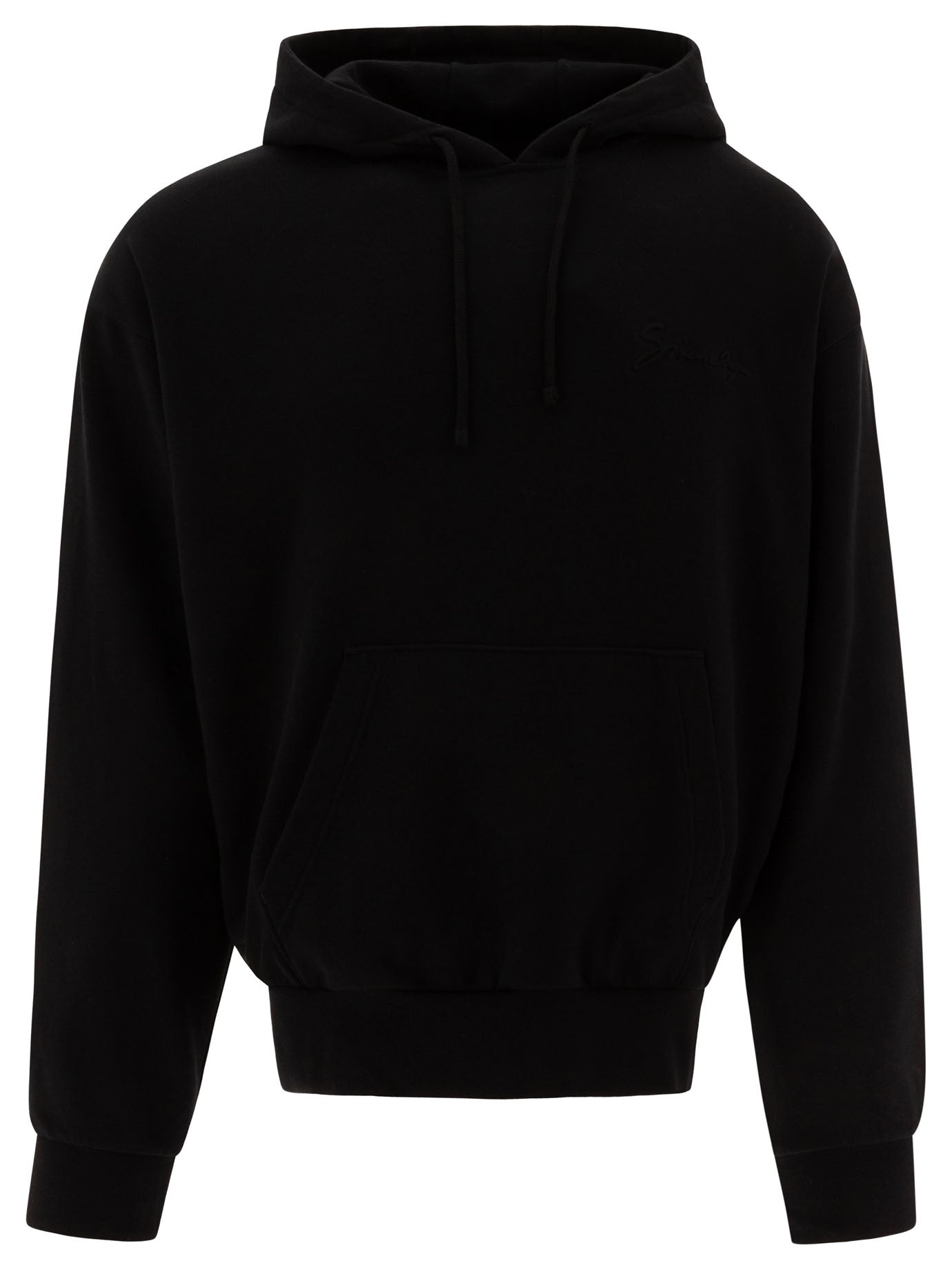パーカー・フーディ GIVENCHY Hoodie with baroque embossing (BMJ0LA3YP0 001) 0400018814483_FADEDBLACK?wid=