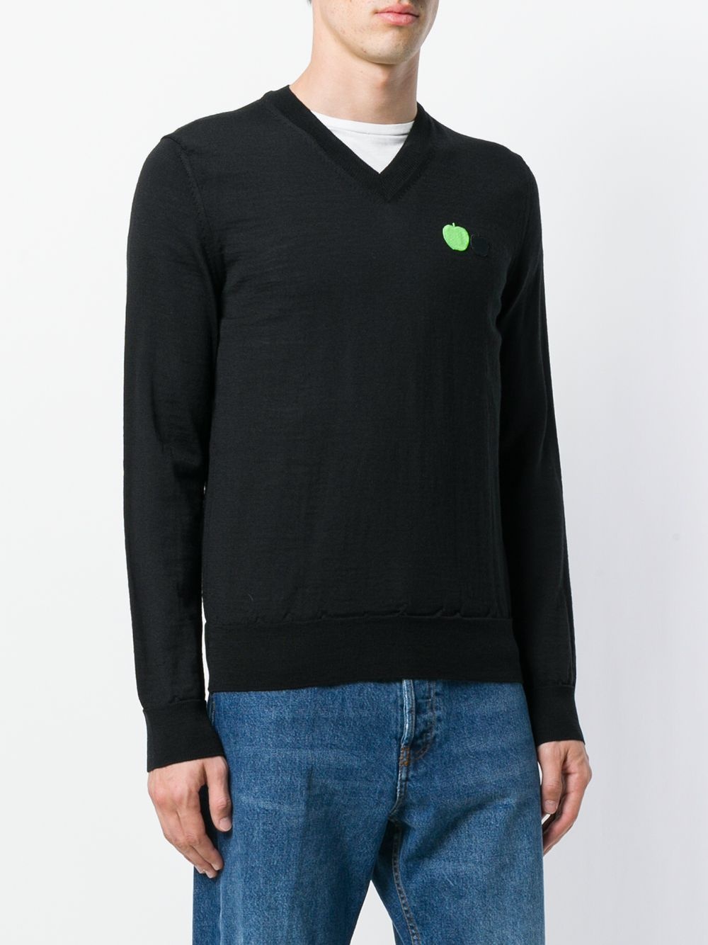 V neck sweatshirt - 3