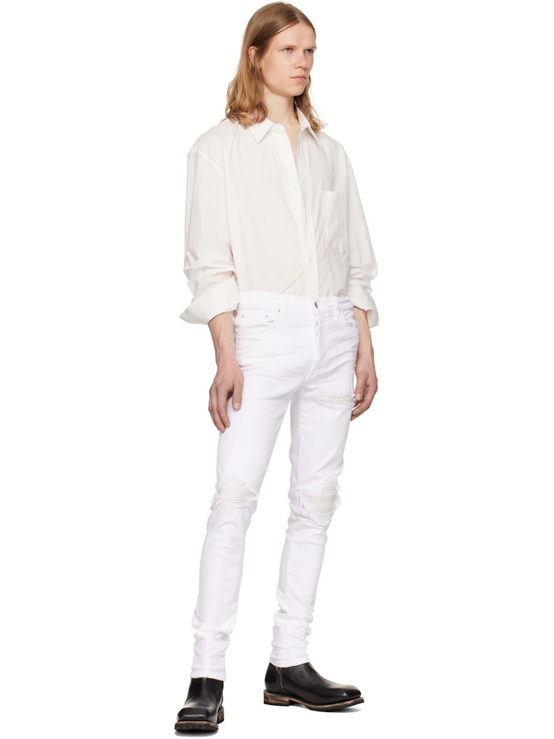 AMIRI White MX1 Jeans outlook