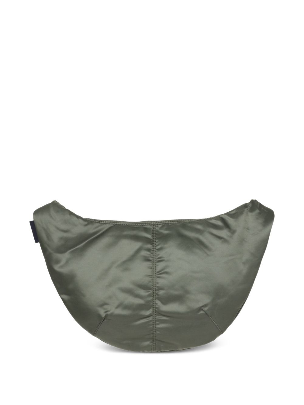 curved nylon messenger bag - 3