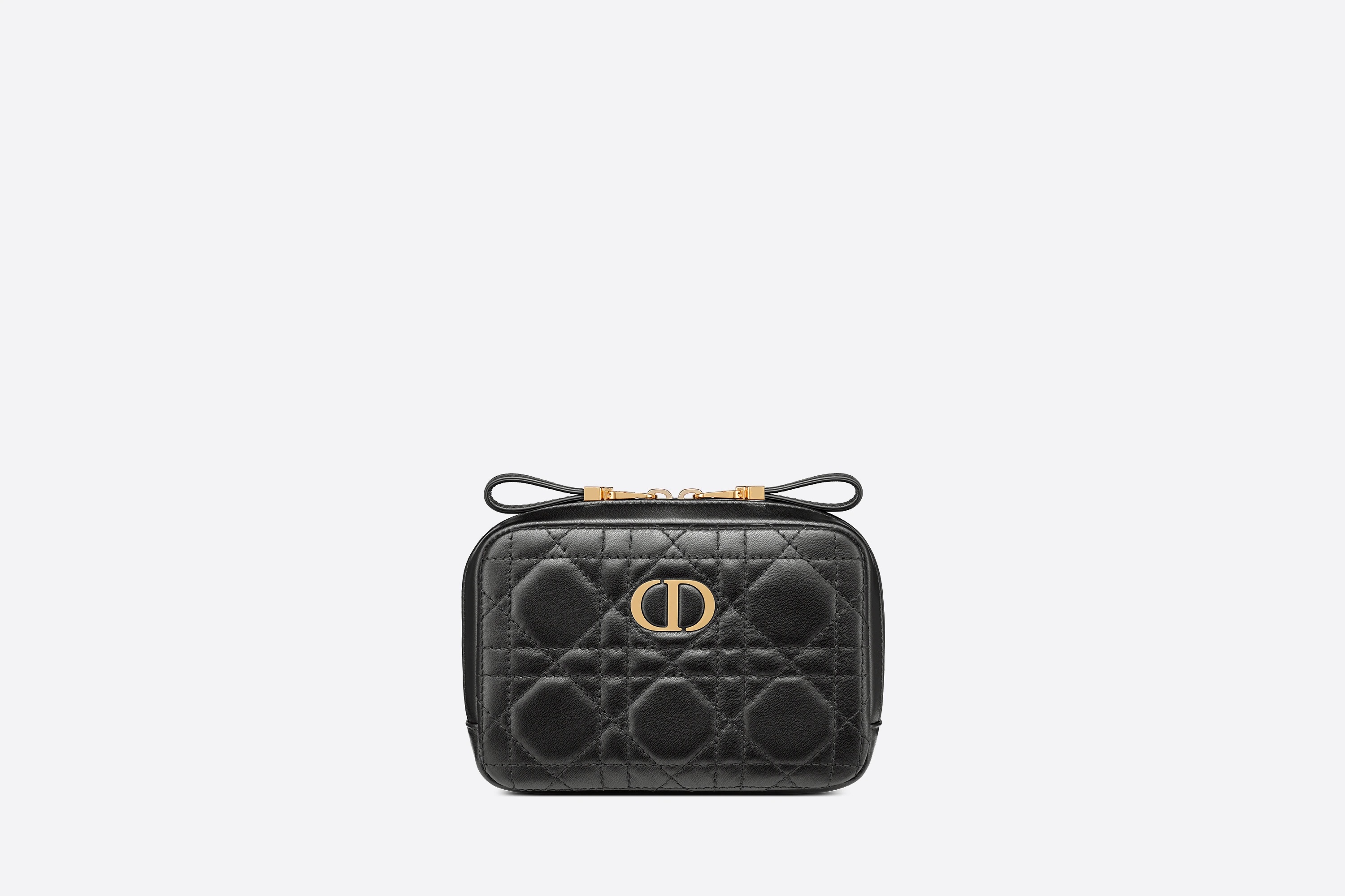 Small Dior Caro Zipped Pouch - 1