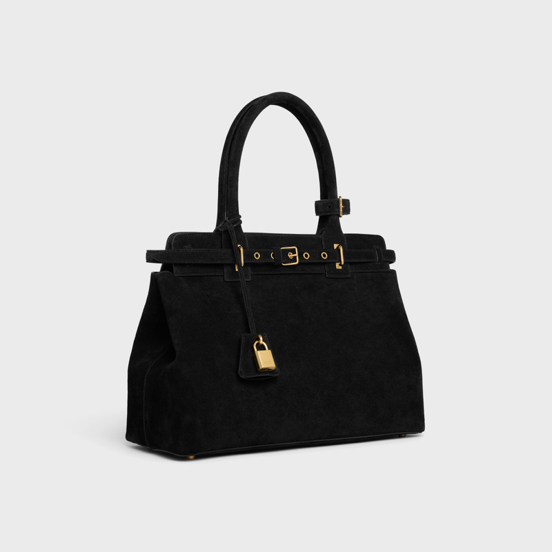 CELINE CELINE CONTI BAG in SUEDE CALFSKIN outlook
