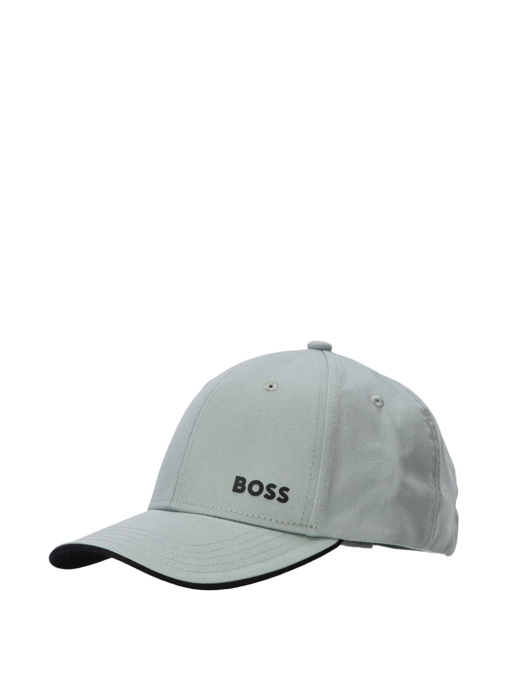 logo-embossed cap - 3