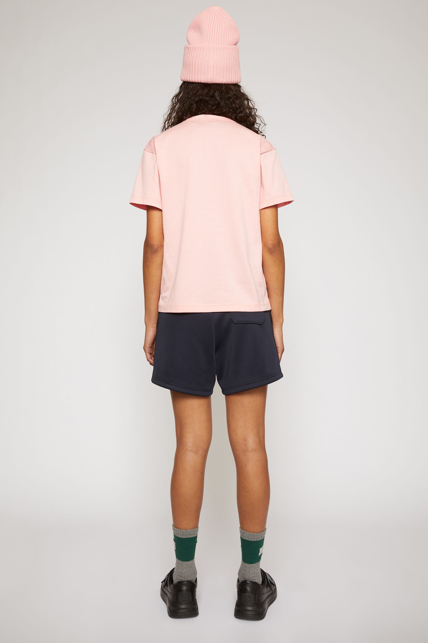 Crew neck t-shirt blush pink - 3