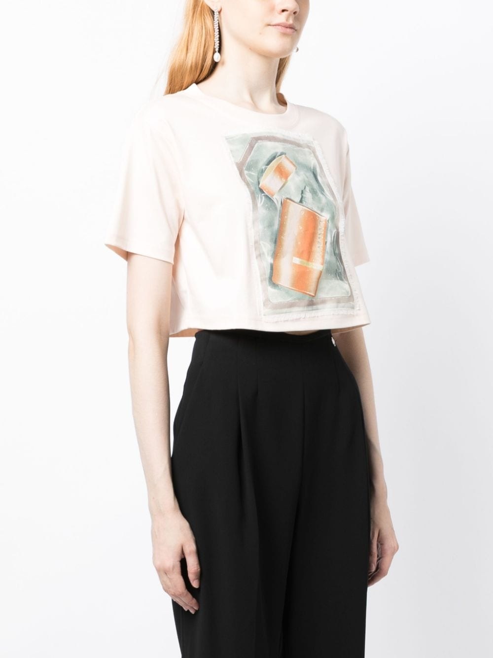 Scratch & Sniff cropped T-shirt - 3