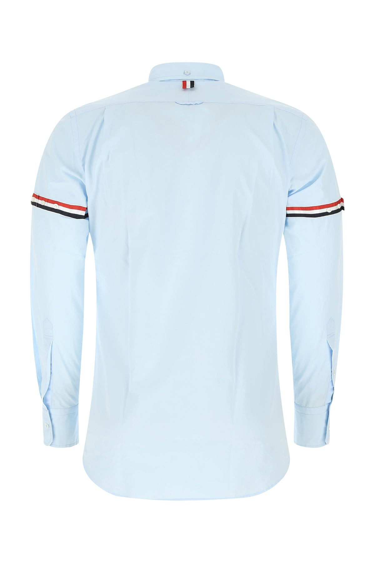 Powder blue cotton shirt - 2