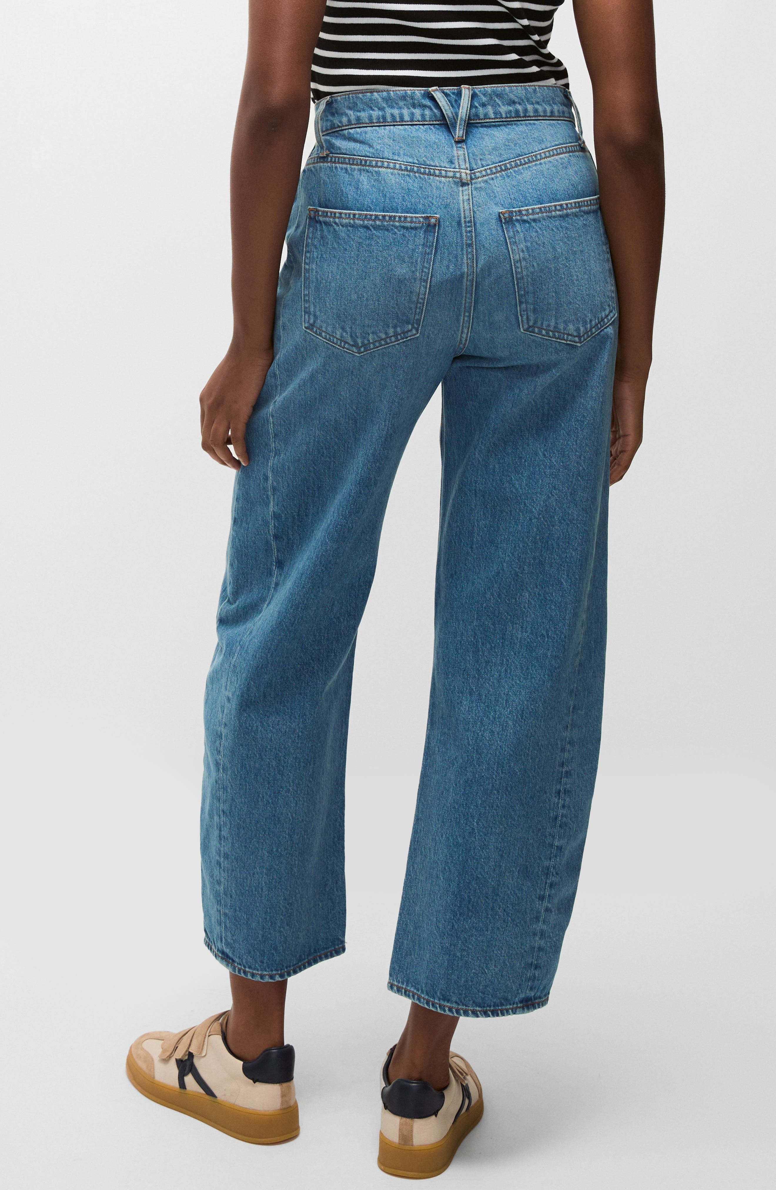 Veronica Beard Ryder Barrel Jeans in Enough Said at Nordstrom - 2