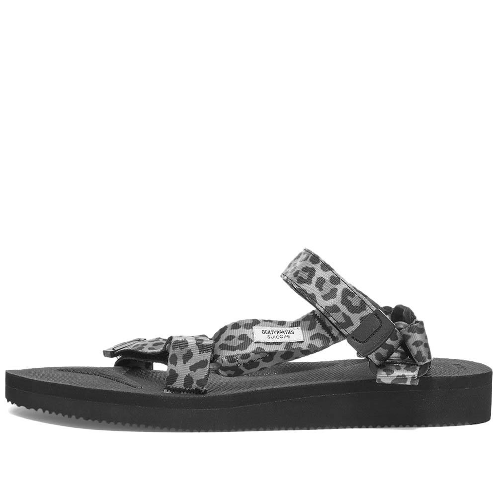 Wacko Maria x Suicoke Leopard Beach Sandal - 2