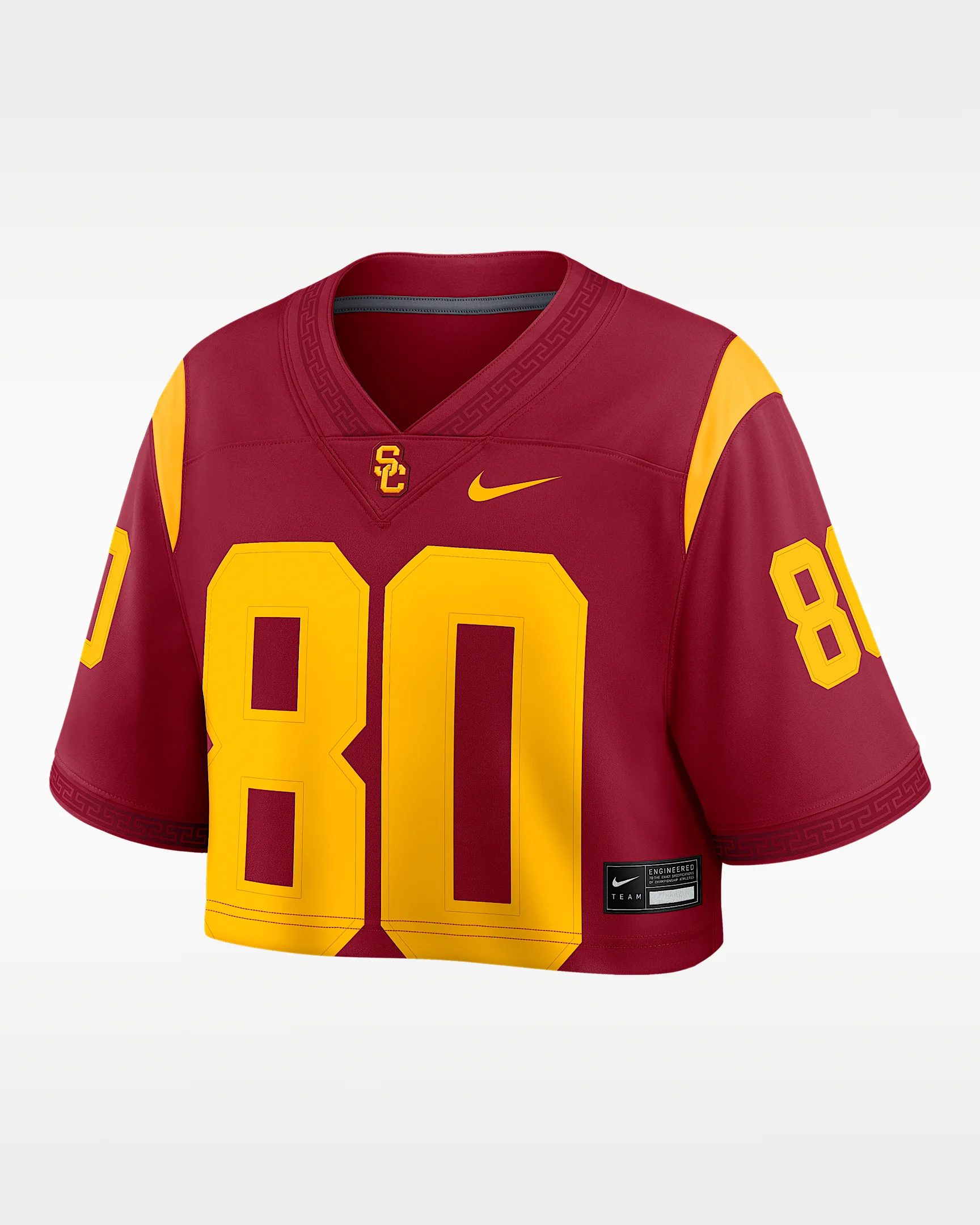USC Women's Nike Dri-FIT College Cropped Game Jersey - 1