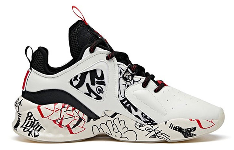 (WMNS) ANTA x Coca Cola Badao 'White Black Red' 122018088S-1 - 2