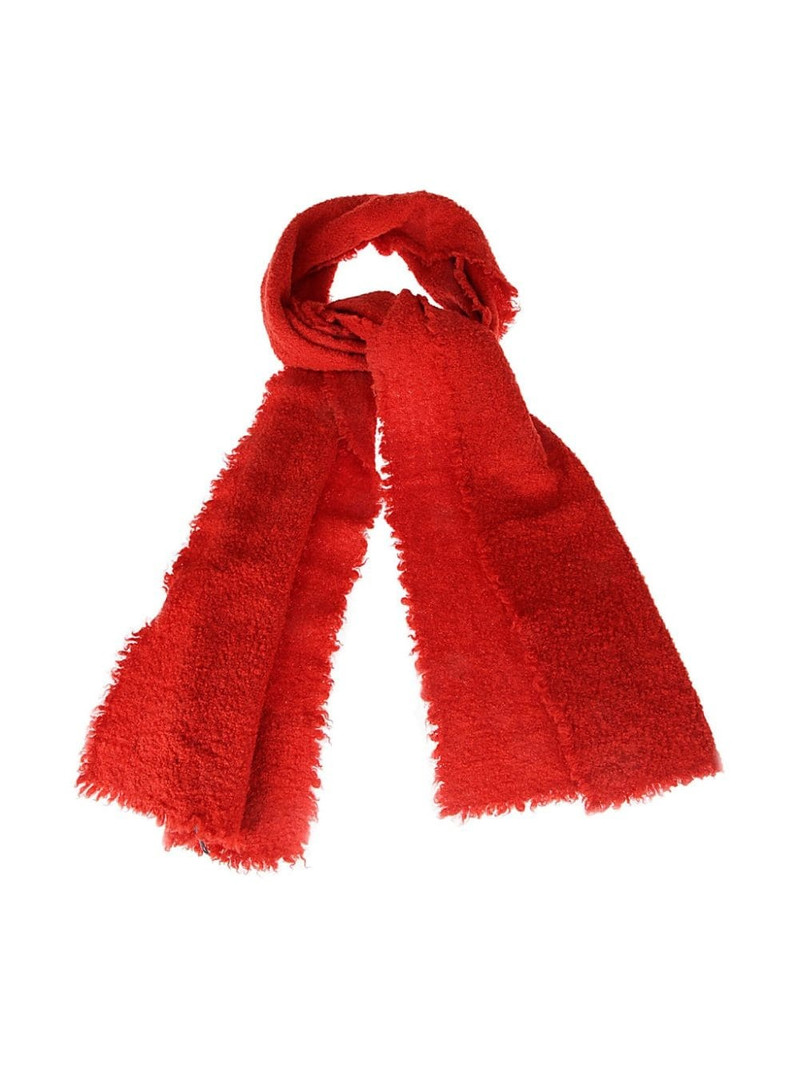 Faliero Sarti frayed scarf outlook